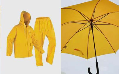 Rain Wear & Umbrella